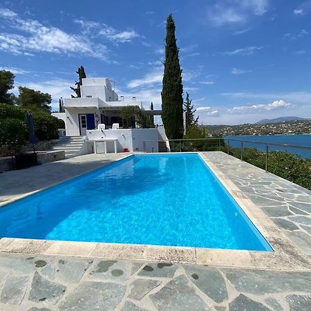 Retreat Villa By The Sea With Pool In Porto Heli Luaran gambar